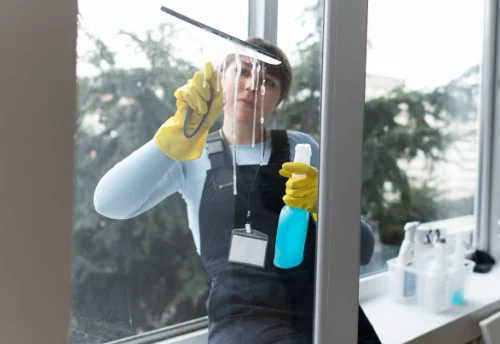 Nettoyage de vitres intérieures et extérieures à Grandrieu